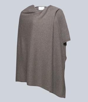 Pure Taupe Poncho